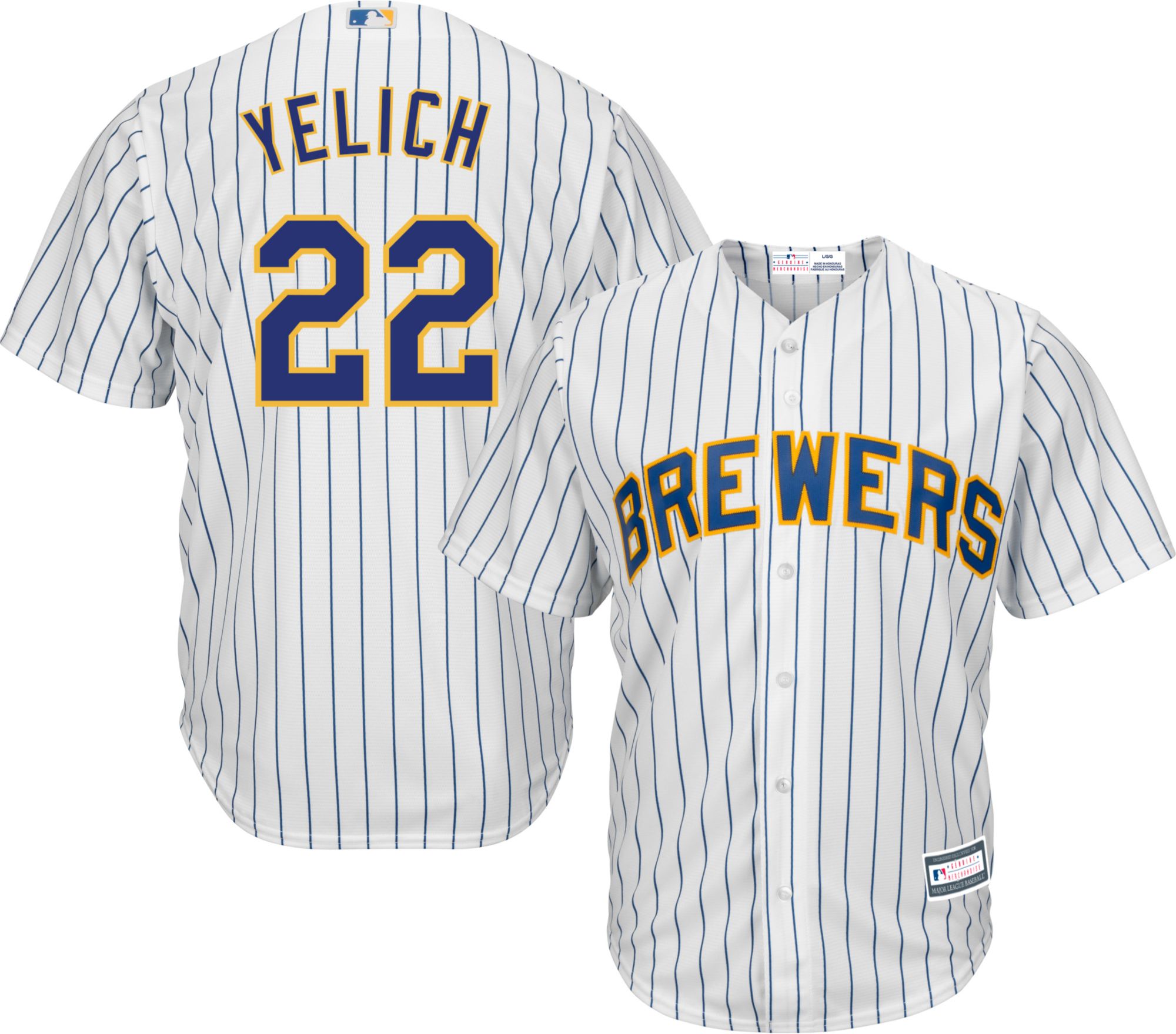 retro milwaukee brewers jersey