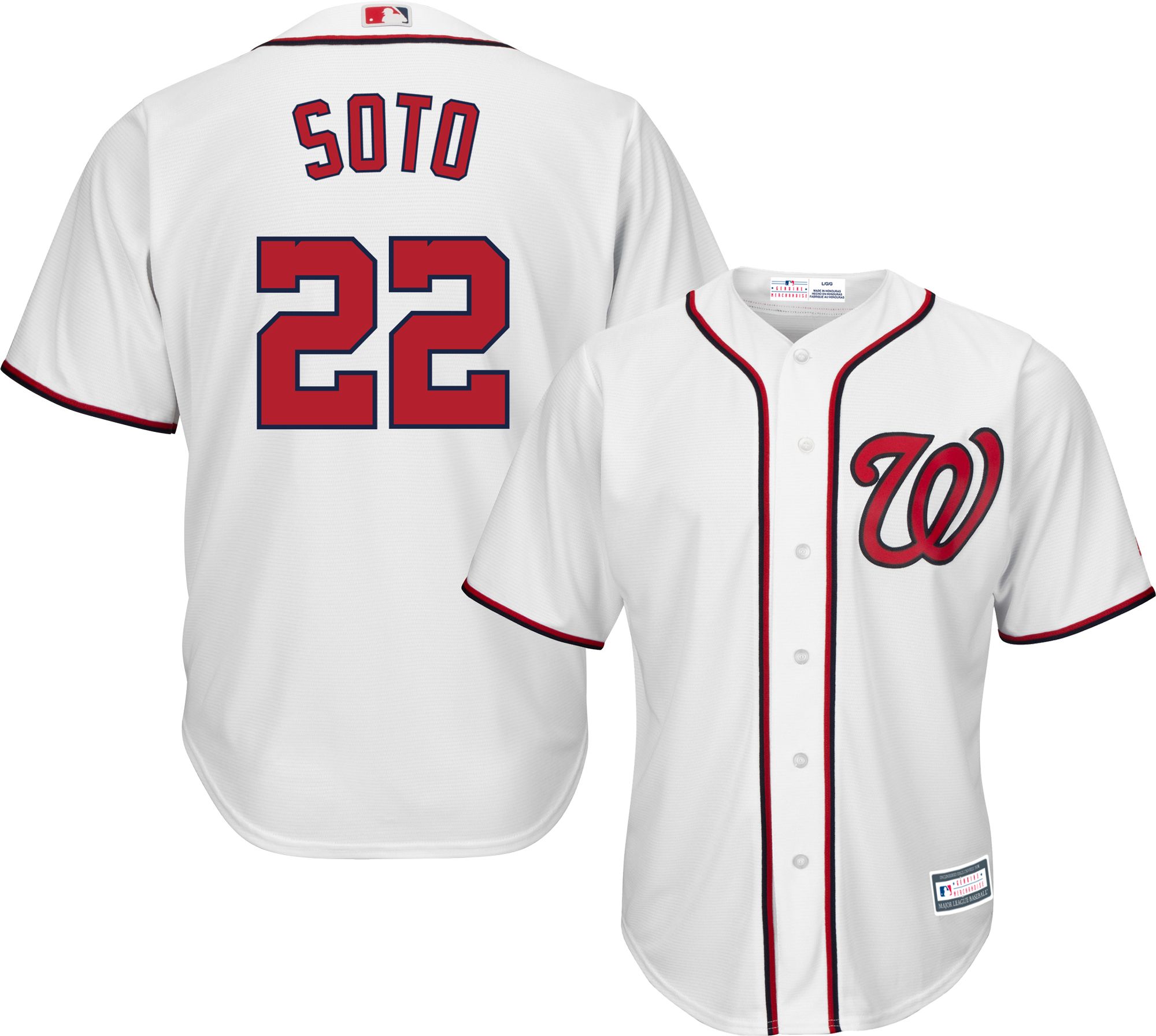 washington nationals home jersey