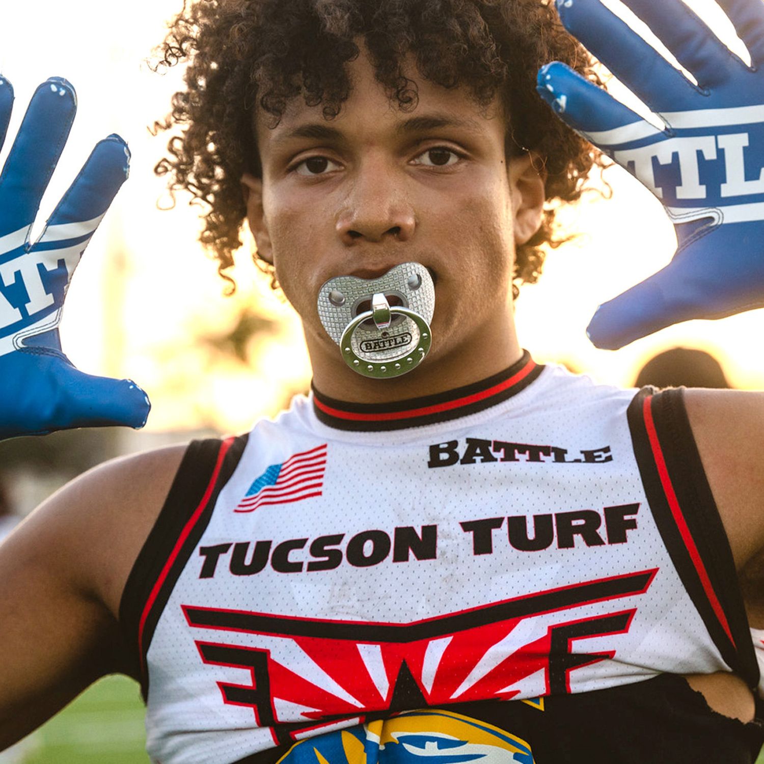 Battle Binky Diamond Oxygen Football Lip Guard product image