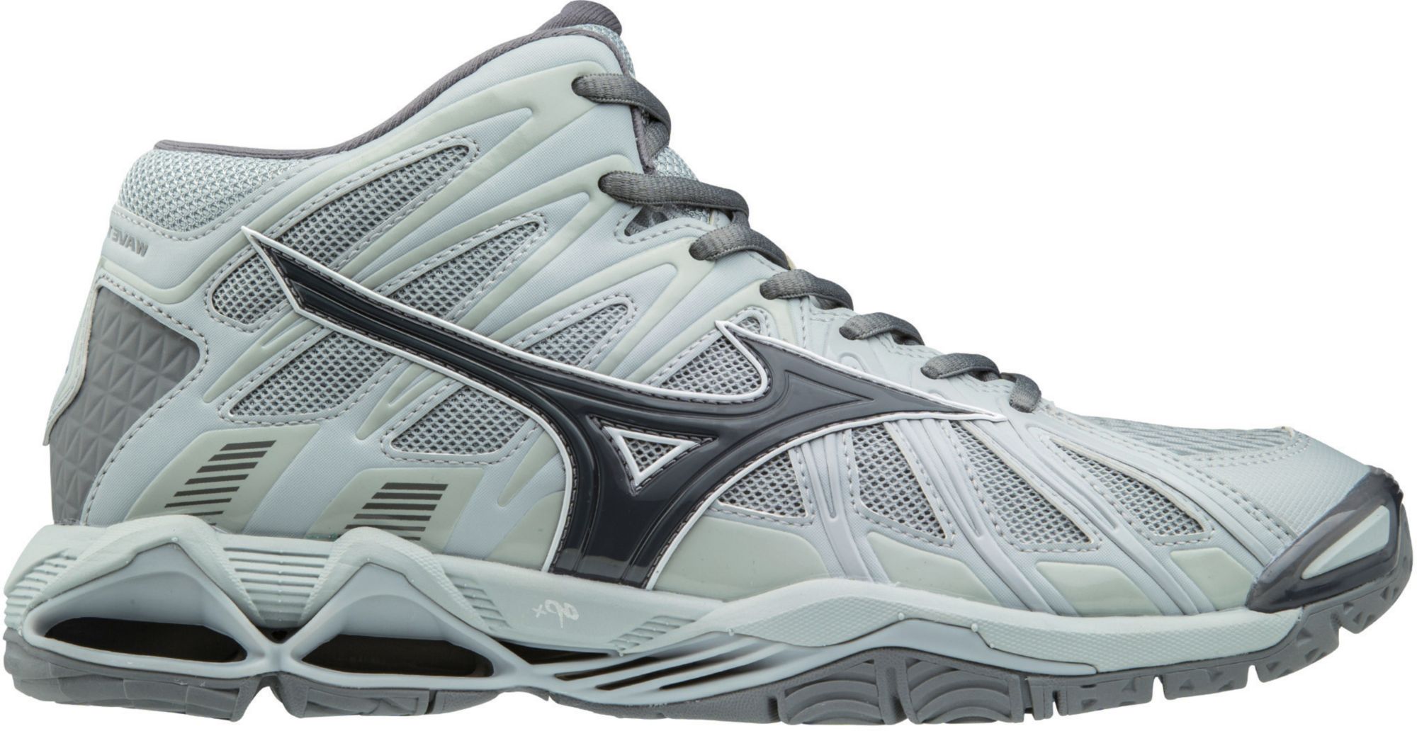 gray mizuno volleyball shoes