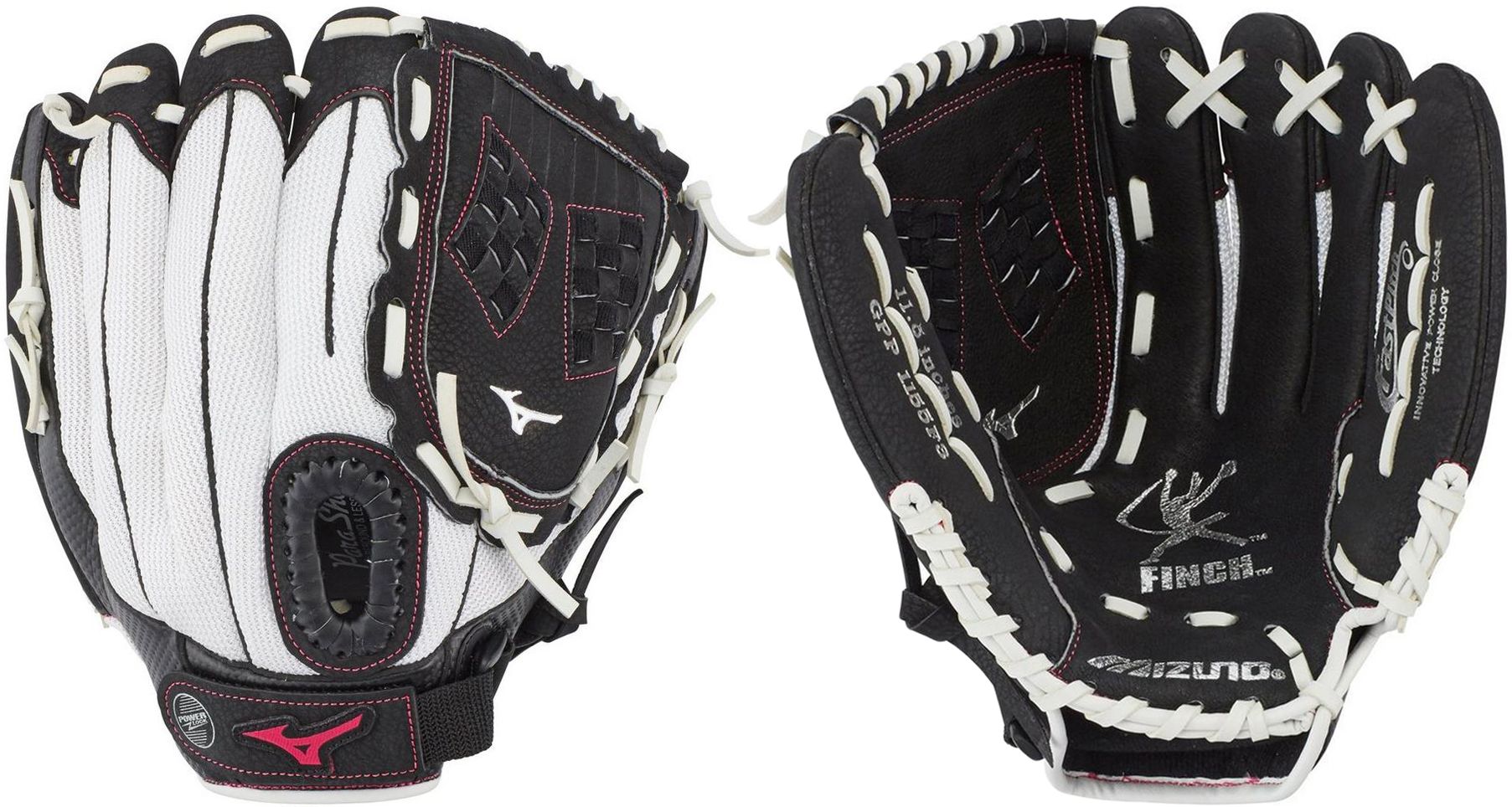 mizuno girls glove