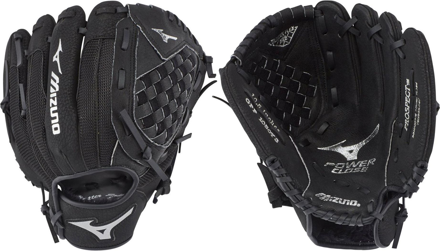 mizuno prospect powerclose youth baseball glove