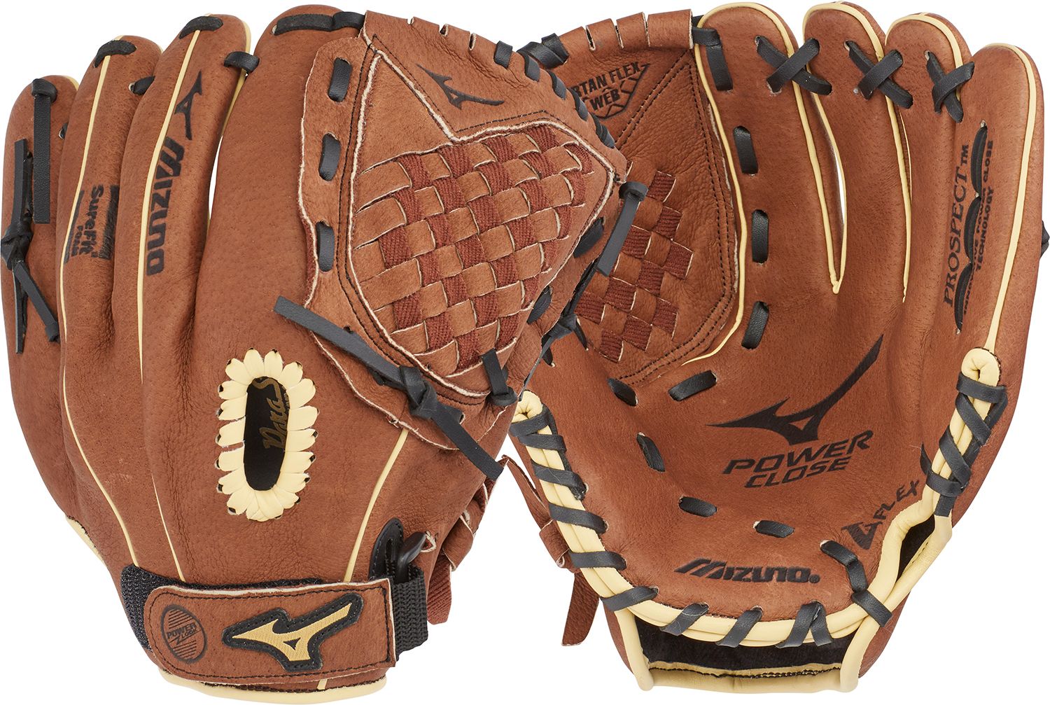 mizuno prospect powerclose youth baseball glove