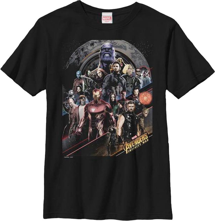 avengers graphic tee