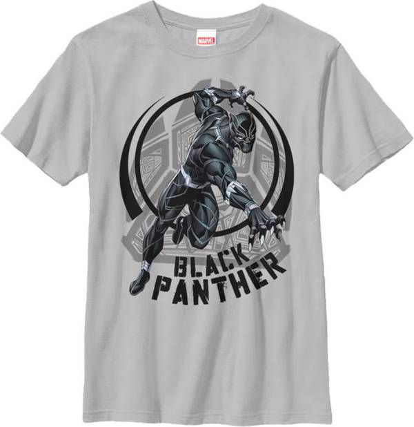 Fifth Sun Boys' Marvel 'Black Panther' Panther Paw Graphic T-Shirt