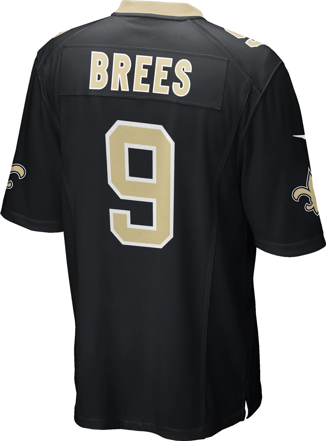Nike Youth New Orleans Saints Drew Brees #9 Black Game Jersey product image