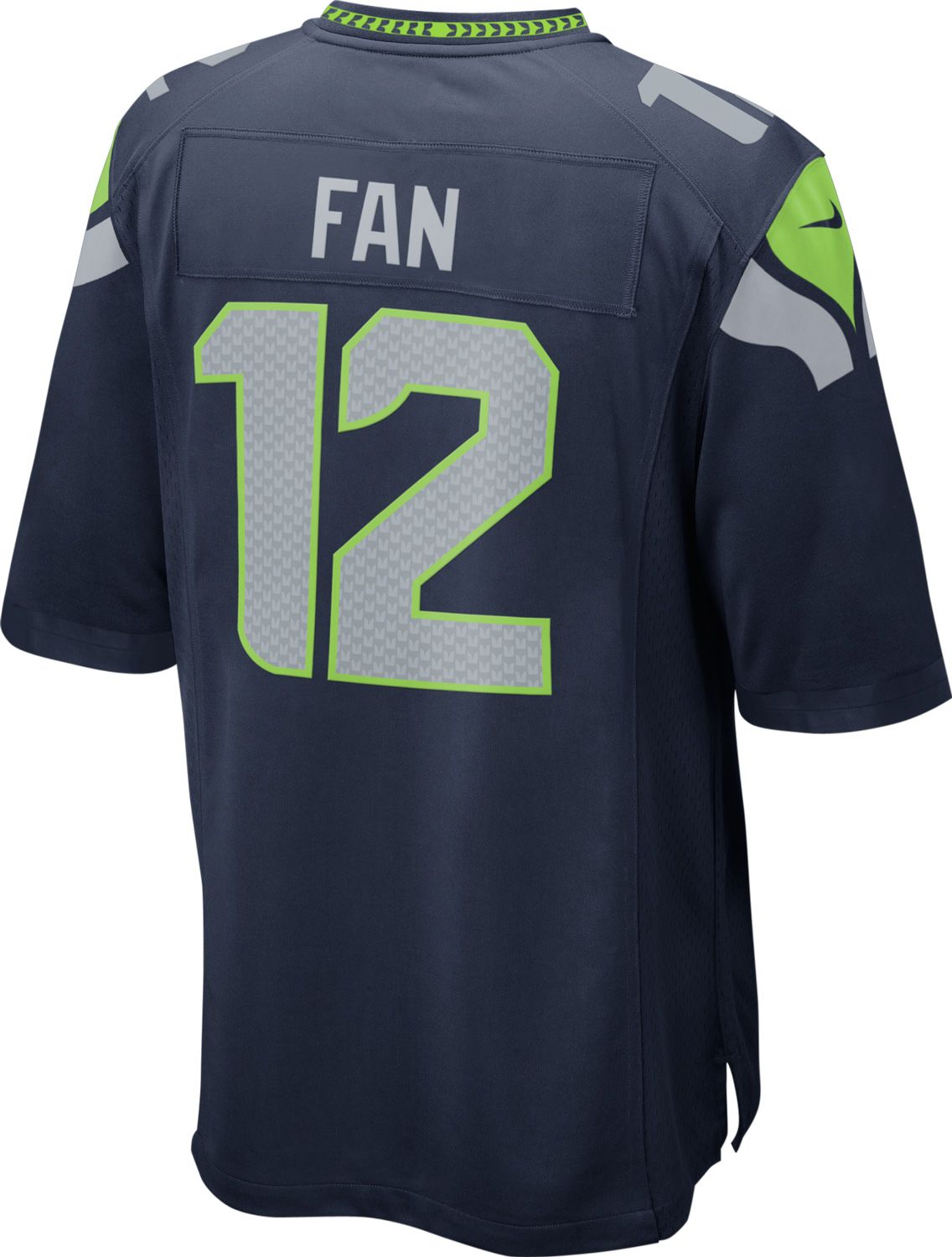 Nike Youth Seattle Seahawks 12th Fan #12 Navy Game Jersey product image