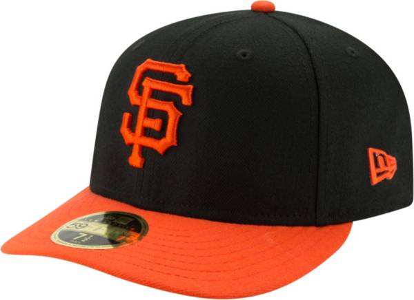 New Era Men's San Francisco Giants 59Fifty Alternate Black Low Crown Fitted  Hat