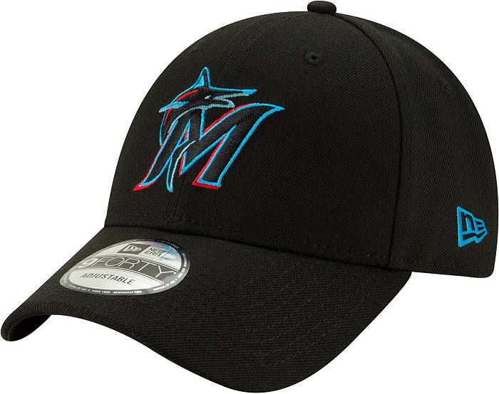 New Era Officially Licensed League MLB Miami Marlin Men's Gray Hat