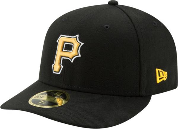 New Era Men's Pittsburgh Pirates 59Fifty Alternate Black Low Crown Fitted Hat