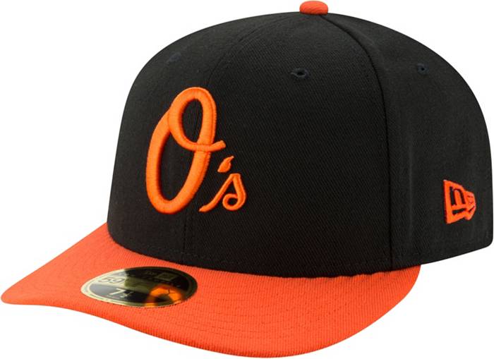 Baltimore Orioles New Era Alternate Authentic Collection On Field 59FIFTY  Performance Fitted Hat - Black/Orange