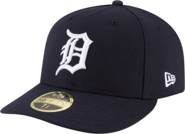 Men's New Era Navy Detroit Tigers Home Authentic Collection On-Field Logo Low Profile 59FIFTY Fitted Hat