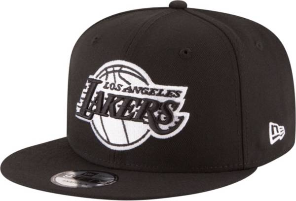Mitchell & Ness x NBA Rock on Trucker Lakers Hat - Black
