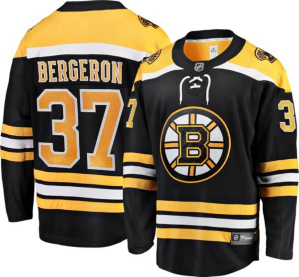 NHL Men's Boston Bruins Patrice Bergeron #37 Breakaway Home Replica Jersey product image