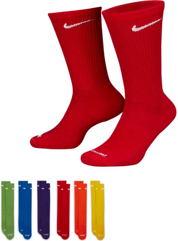 nike left right dri fit socks