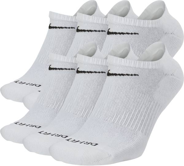  NIKE Unisex Performance Cushion Crew Training Socks (3 Pairs),  White, Medium : NIKE: Clothing, Shoes & Jewelry