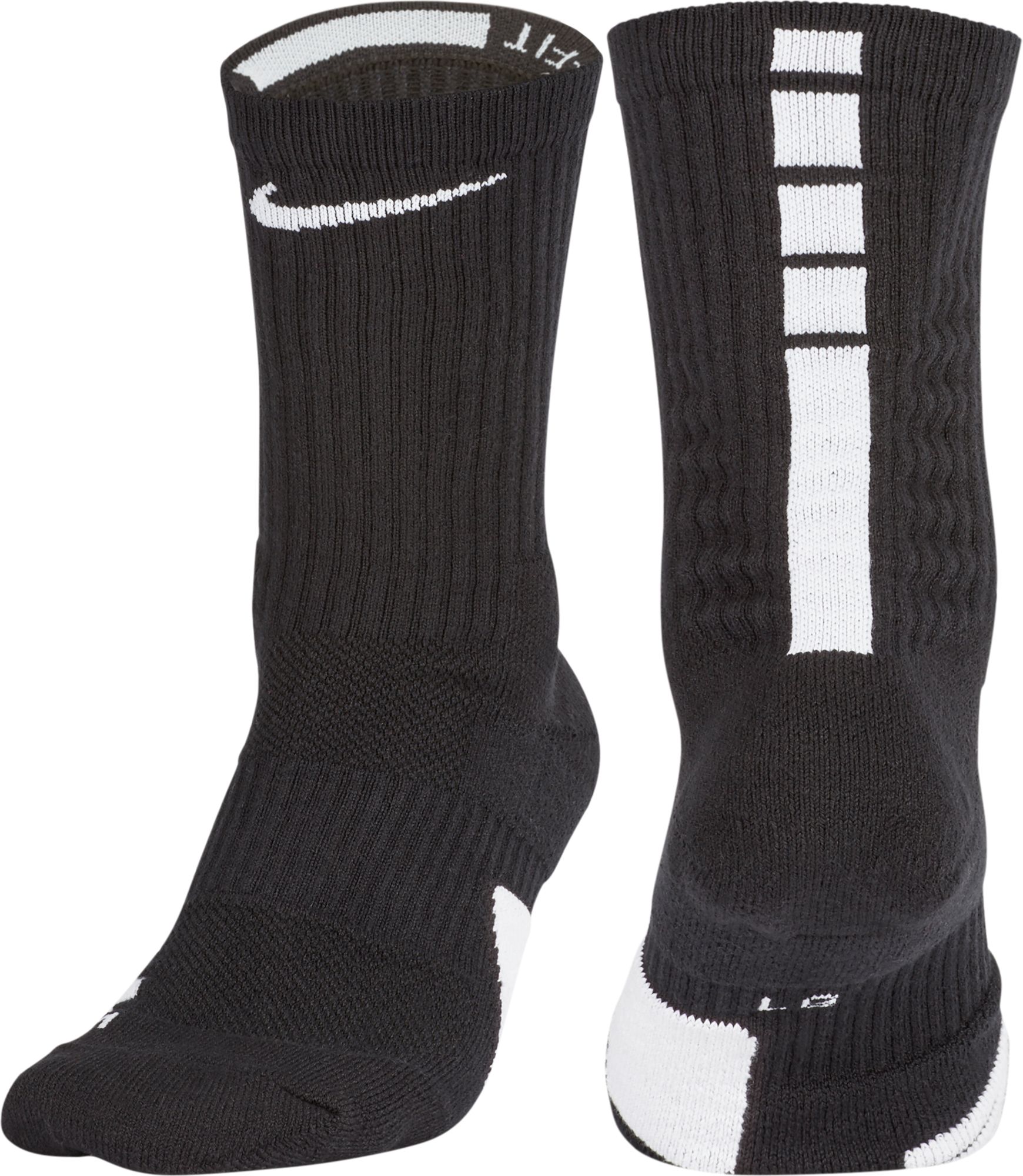 elite socks black