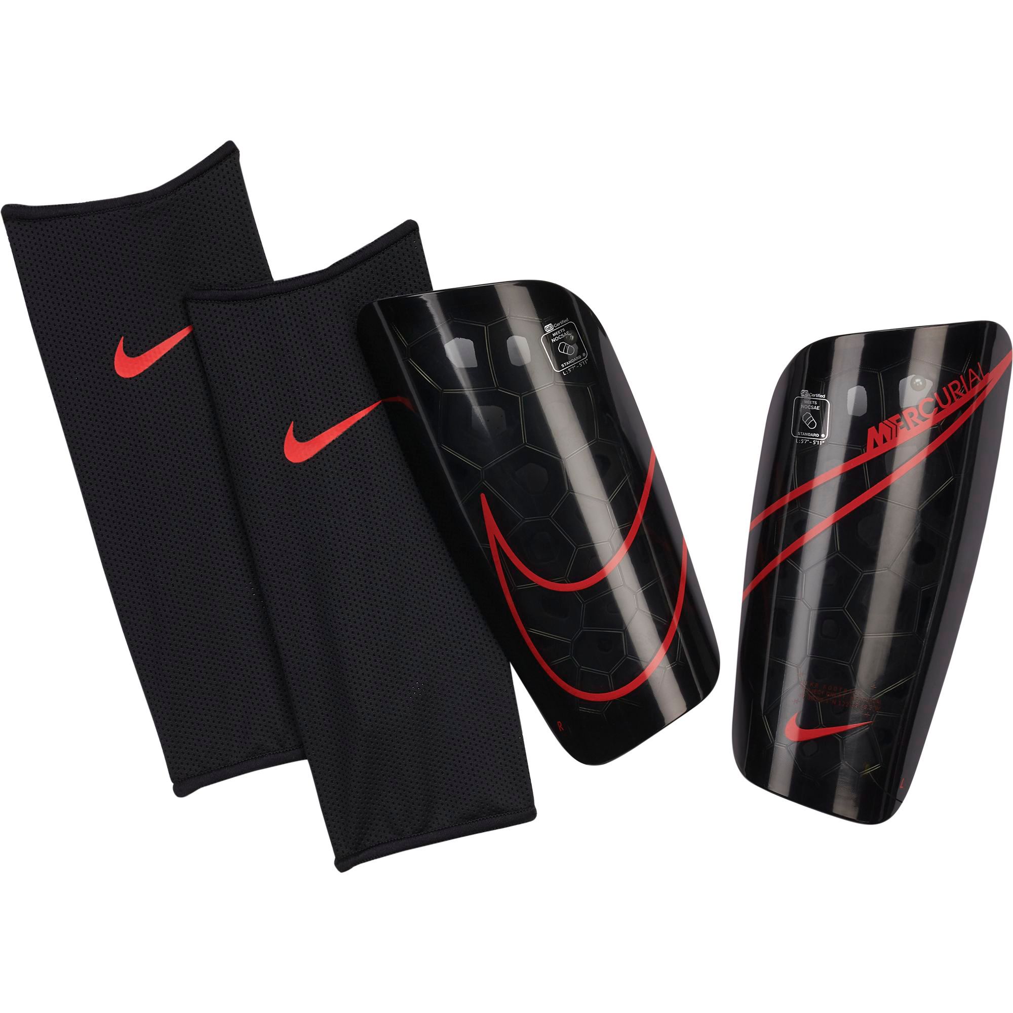 mercurial lite shin guards youth