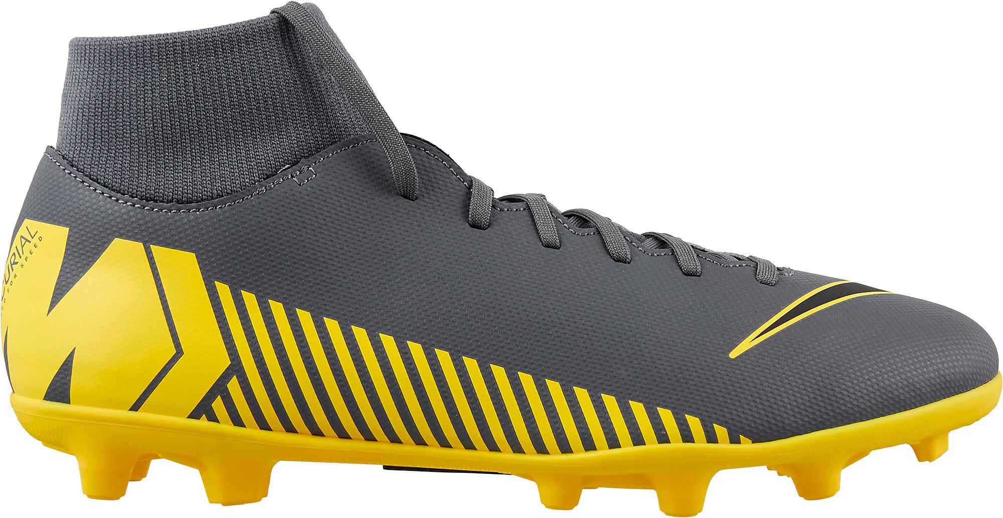 nike mercurial yellow and grey