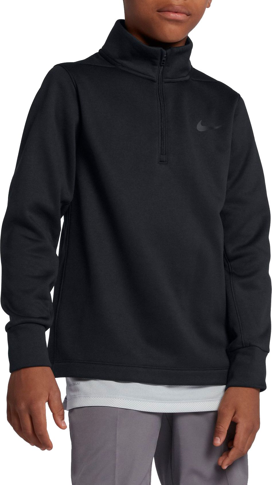 half zip golf top