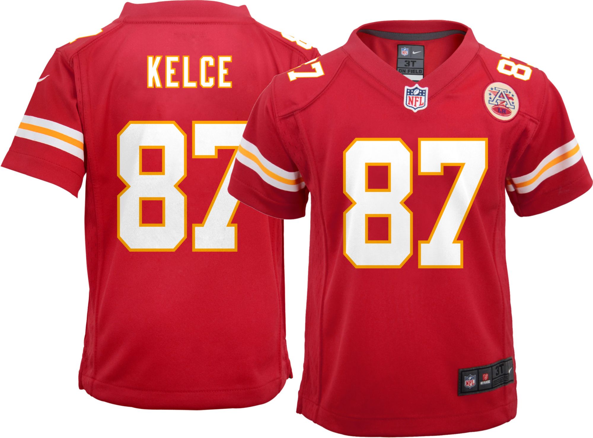 chiefs on field jersey