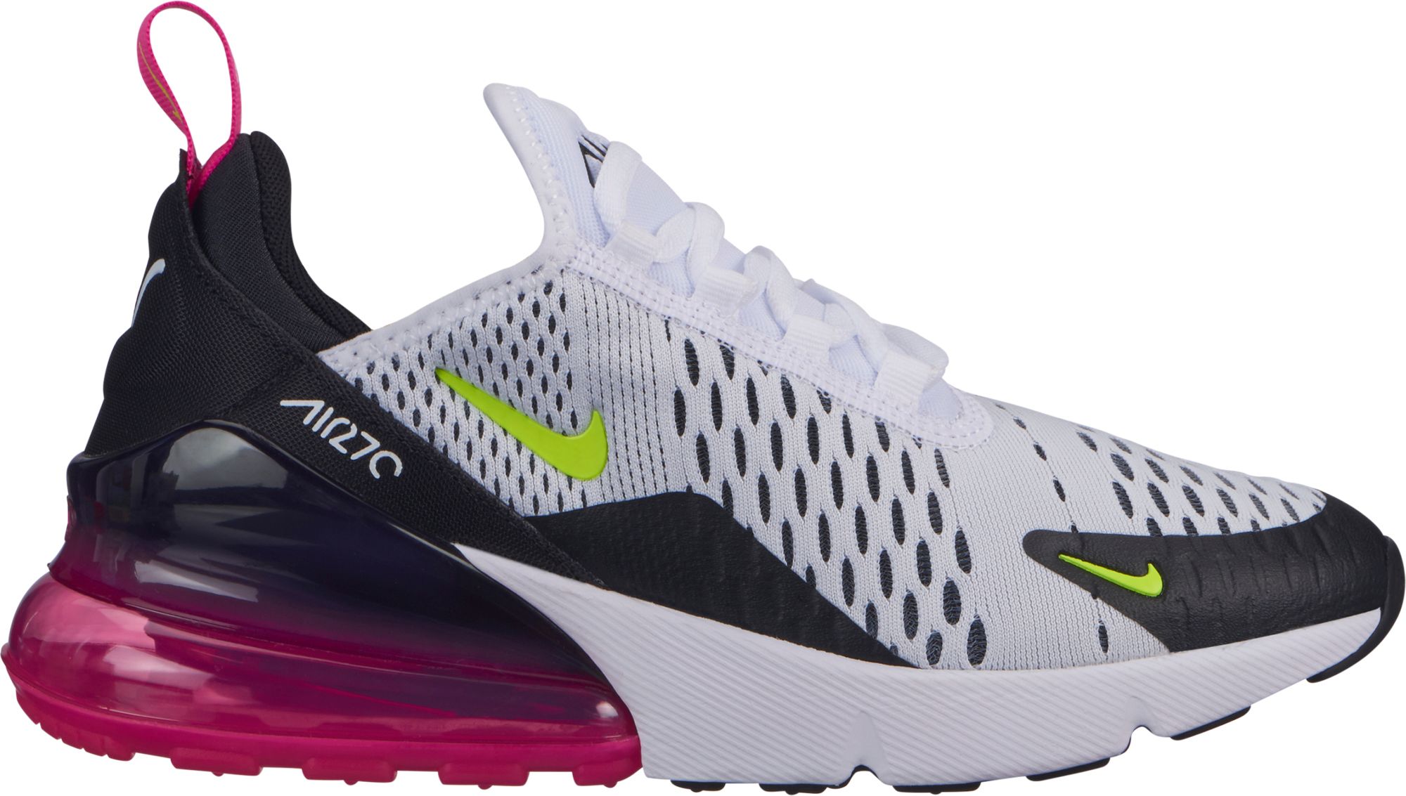 nike air max 270 green and pink