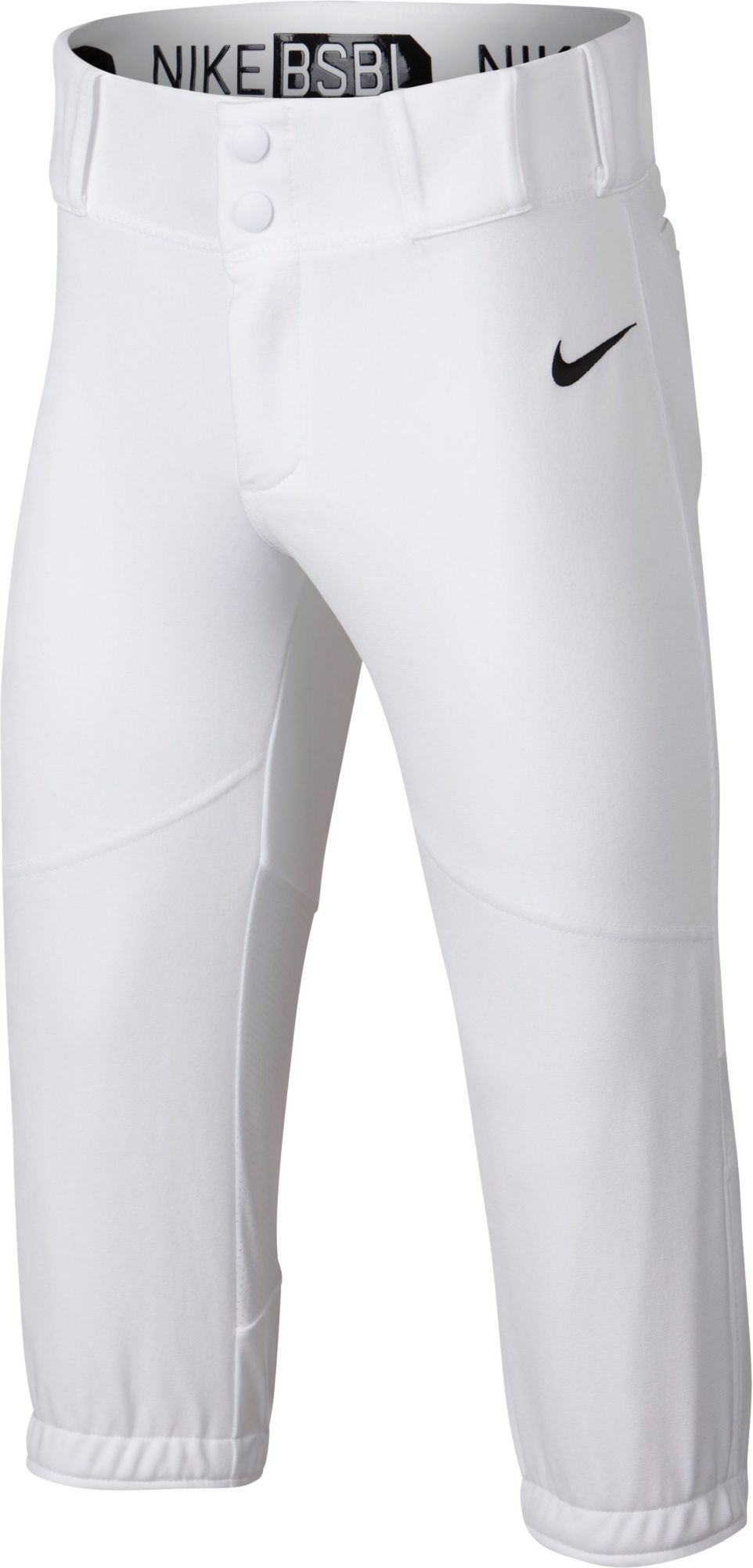 nike baseball knickers with piping