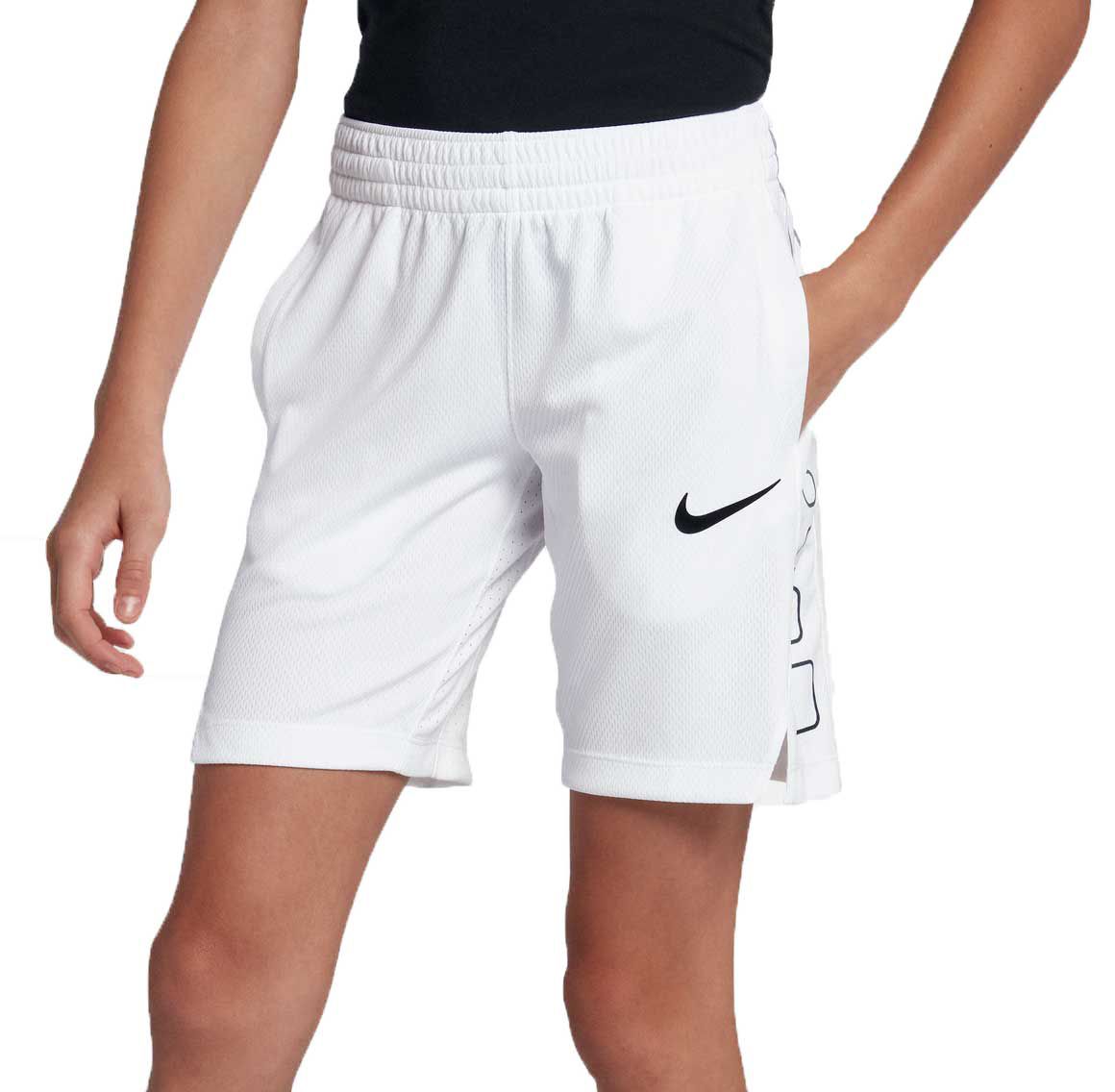 nike elite white shorts