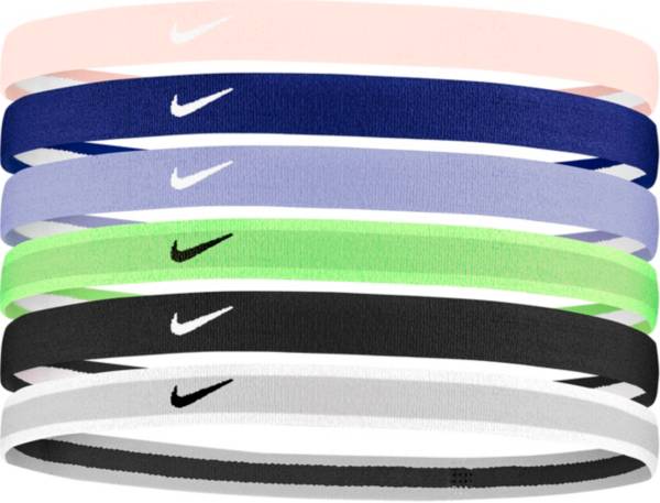 Nike Girls' Swoosh Sport 2.0 Headbands 6-Pack | Dick's Sporting