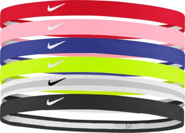 Nike Girls' Swoosh Sport 2.0 Headbands 6-Pack | Dick's Sporting