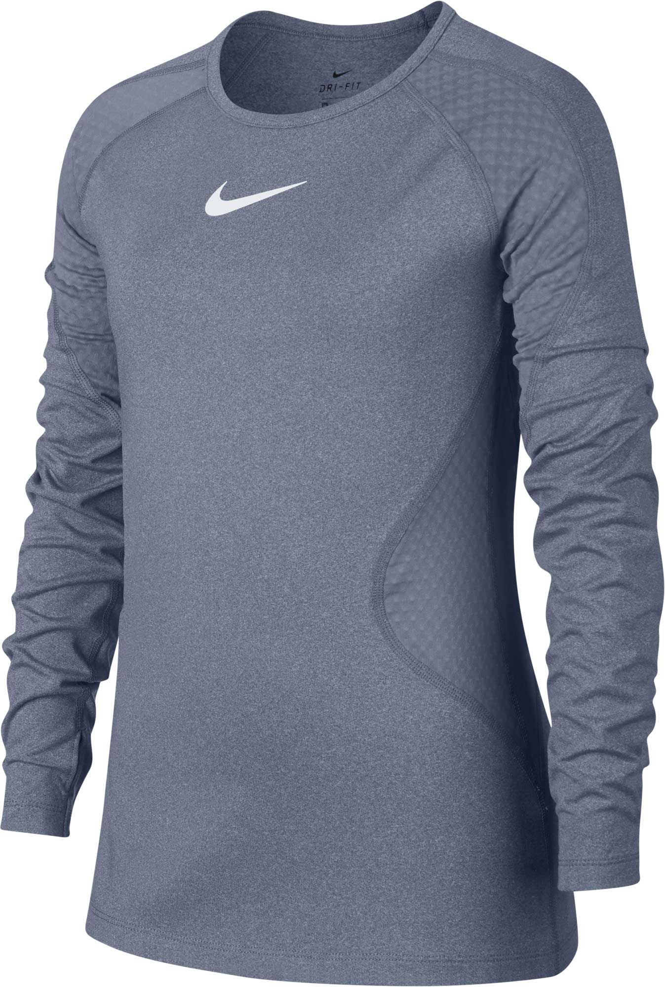 nike training shirt long sleeve