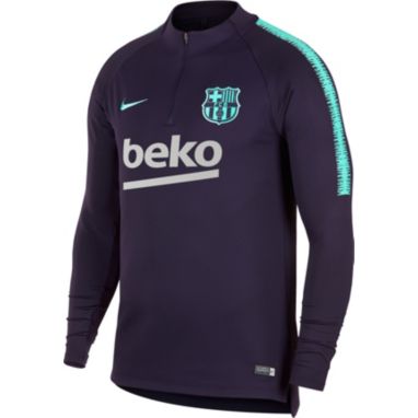 sorry, Nike Men's FC Barcelona Navy Quarter-Zip Pullover is currently out of stock