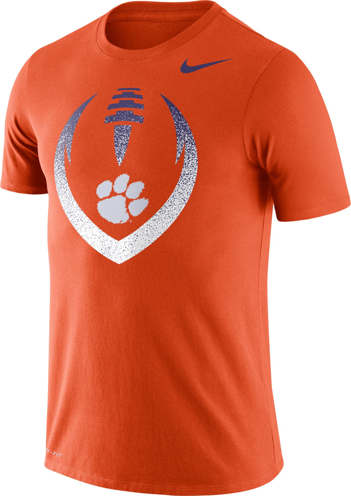 orange dri fit shirt