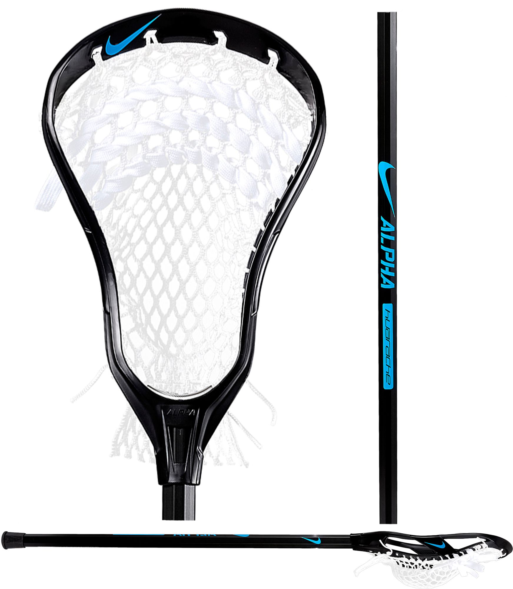 nike men's alpha huarache complete lacrosse stick