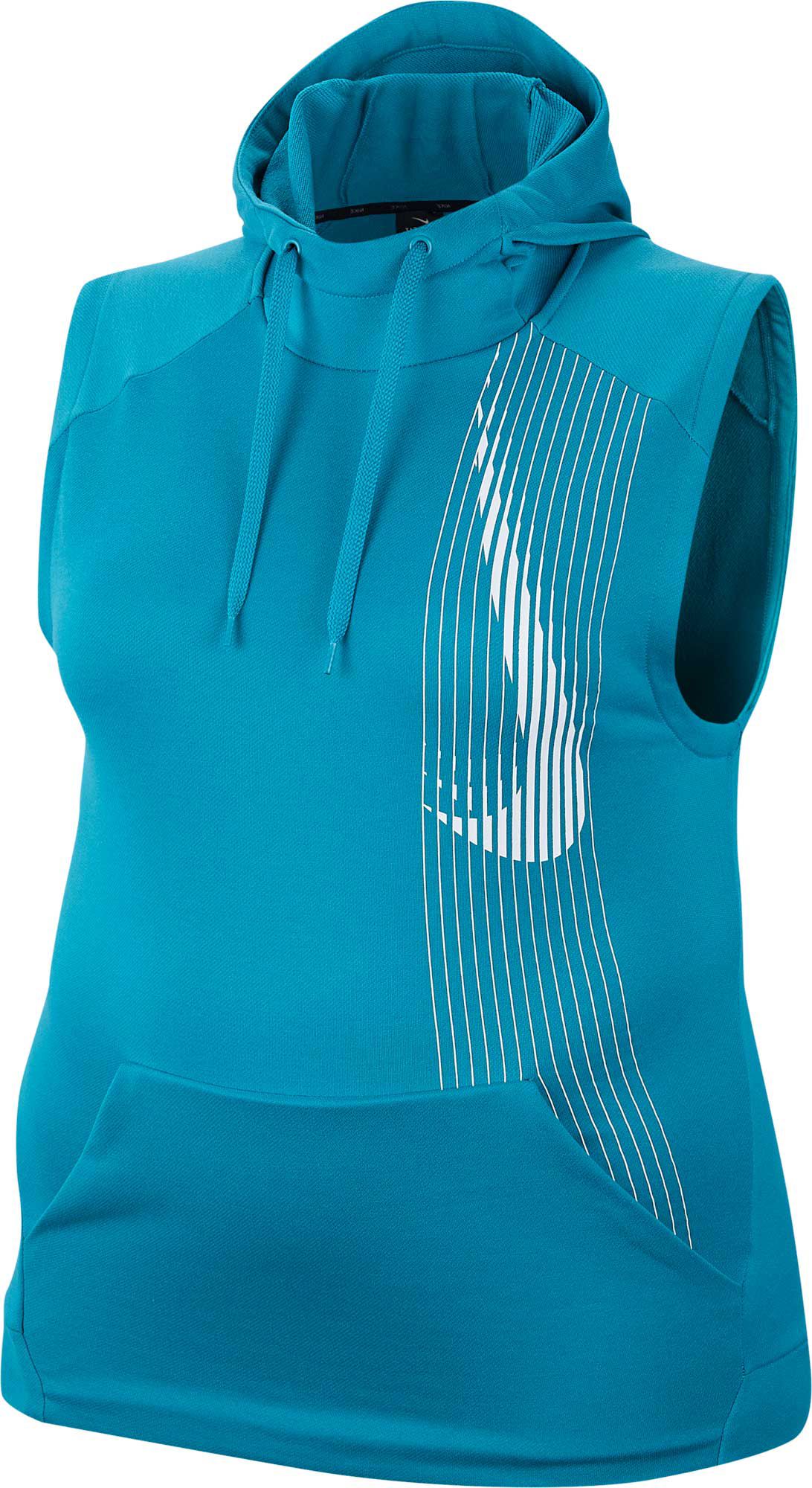 nike sleeveless hoodie