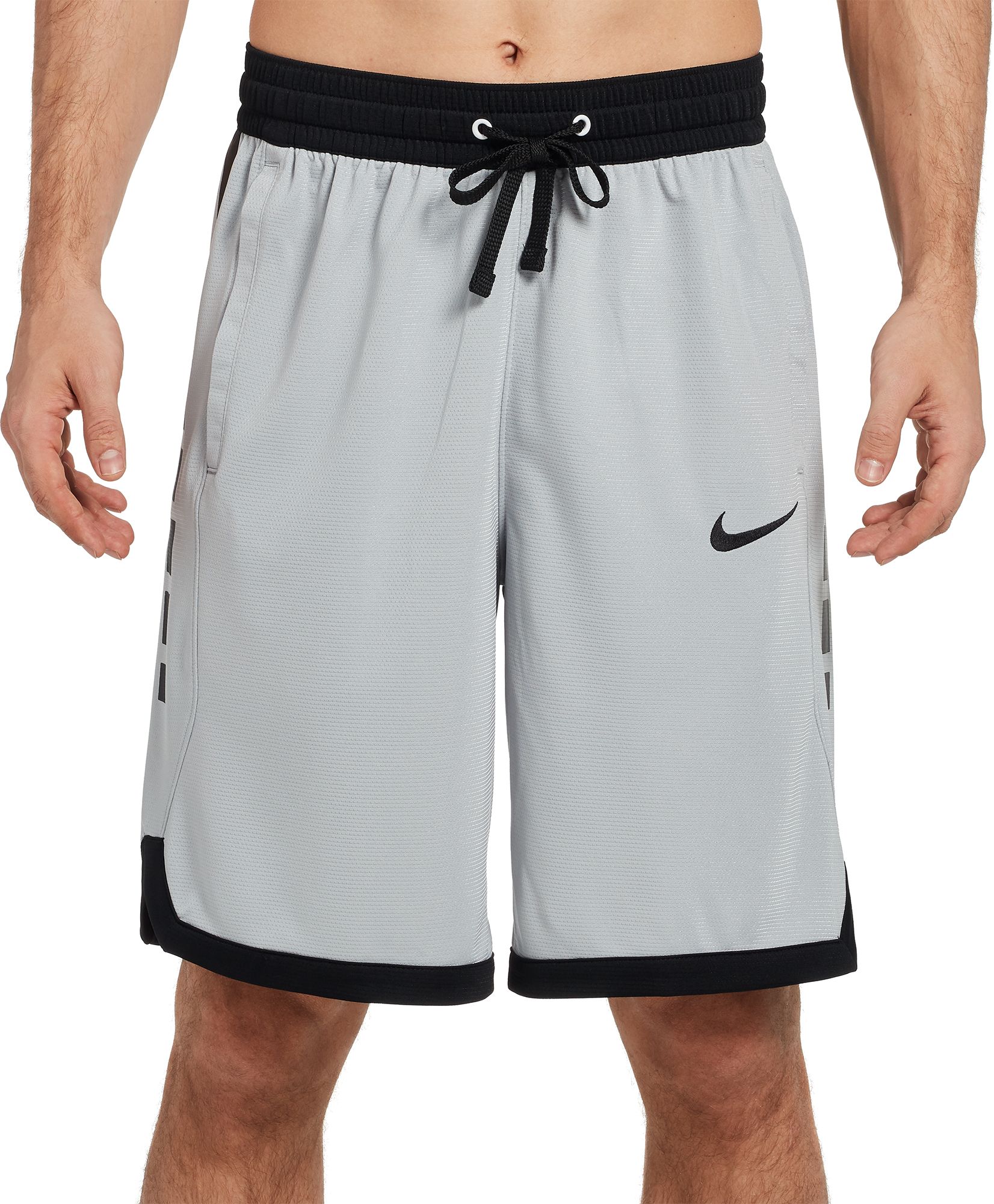 nike men's elite stripe basketball shorts