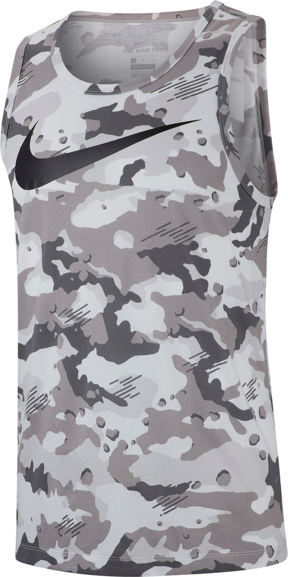 nike men's dry legend camo swoosh graphic tee