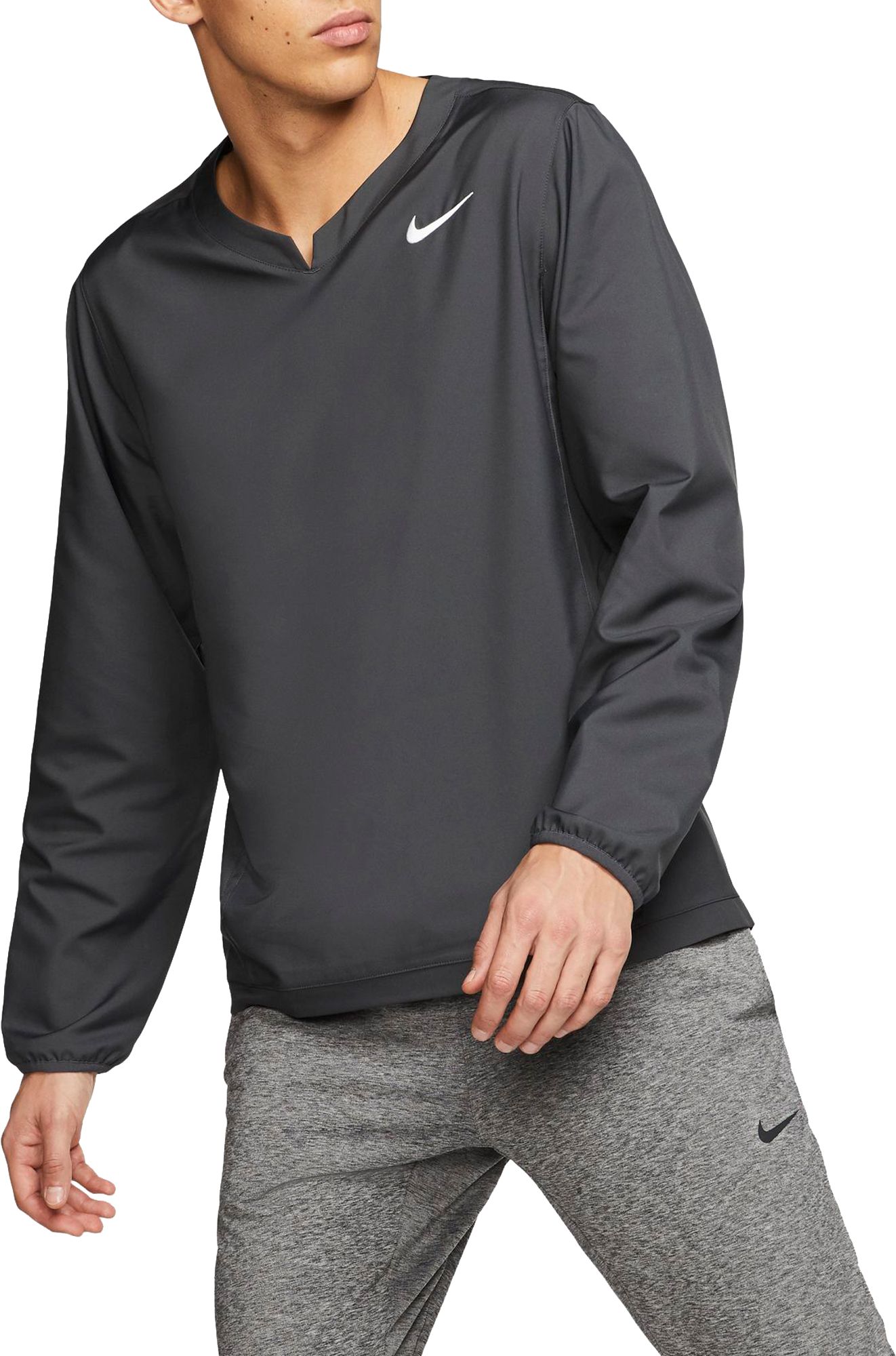 nike baseball pullover jacket