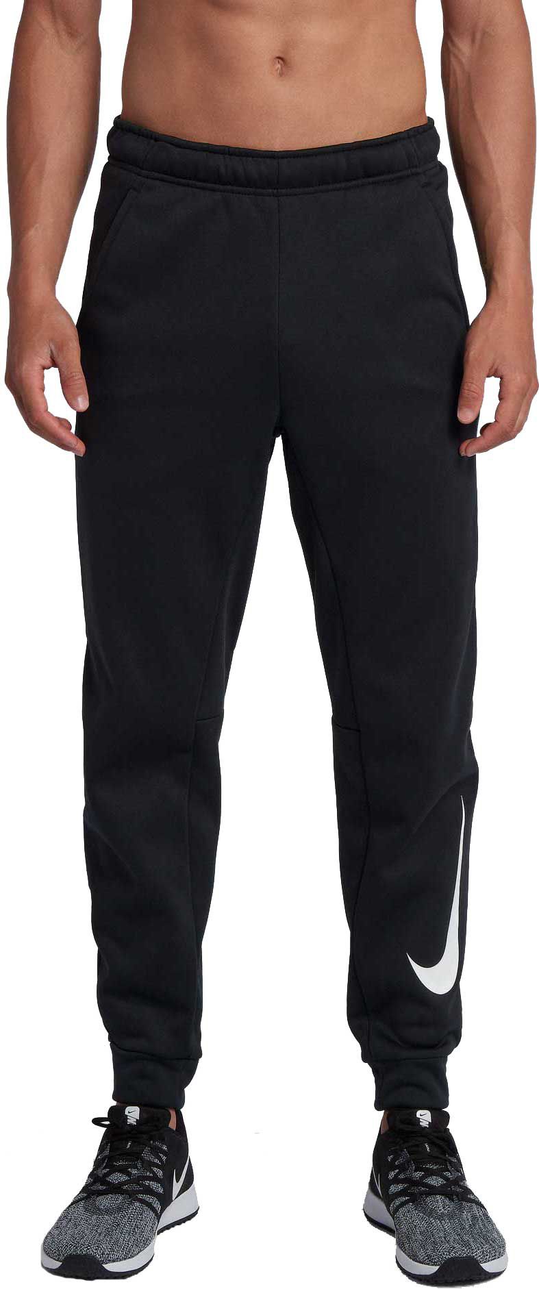 men's therma tapered training pants