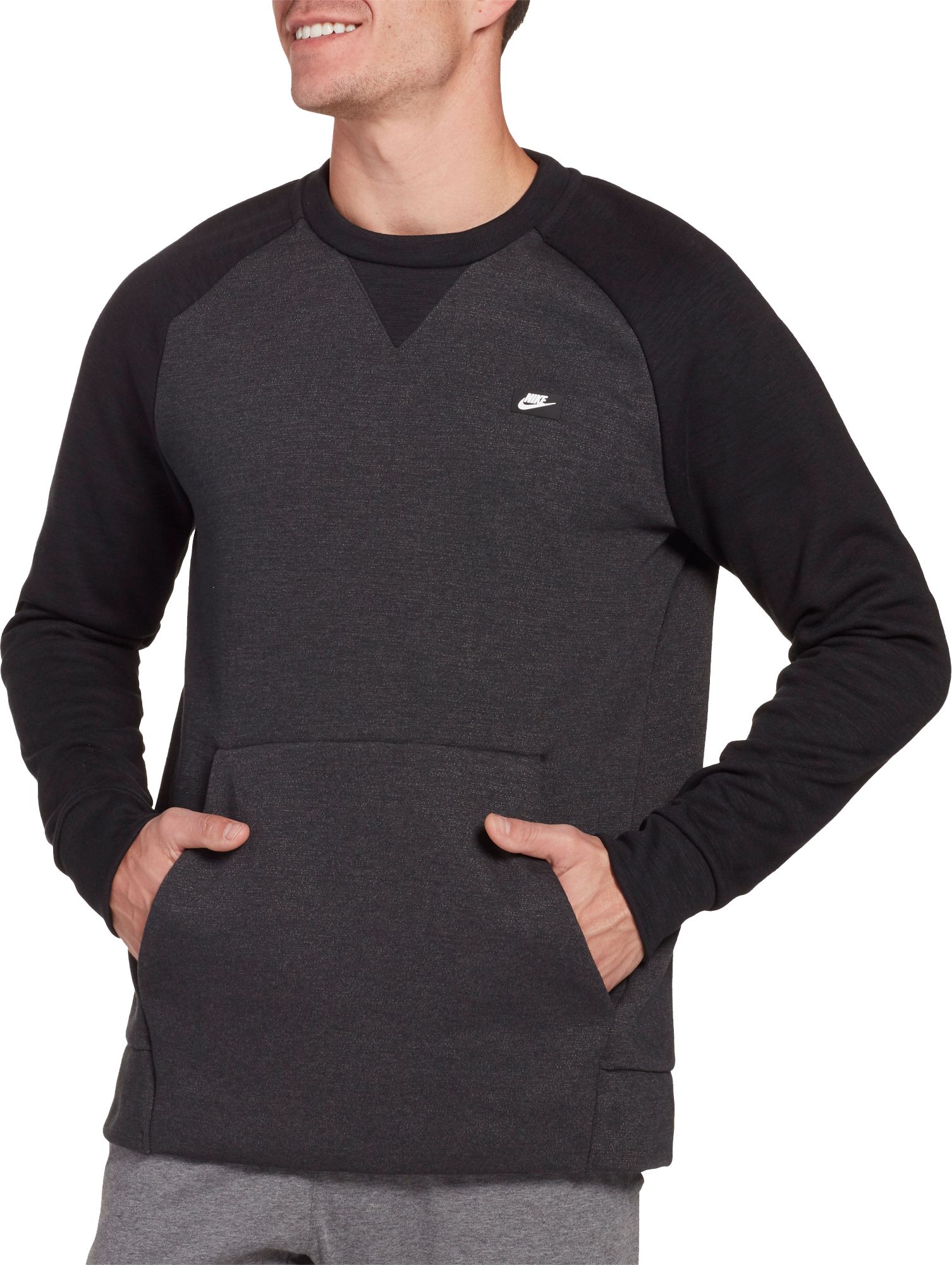 nike crew neck with pocket