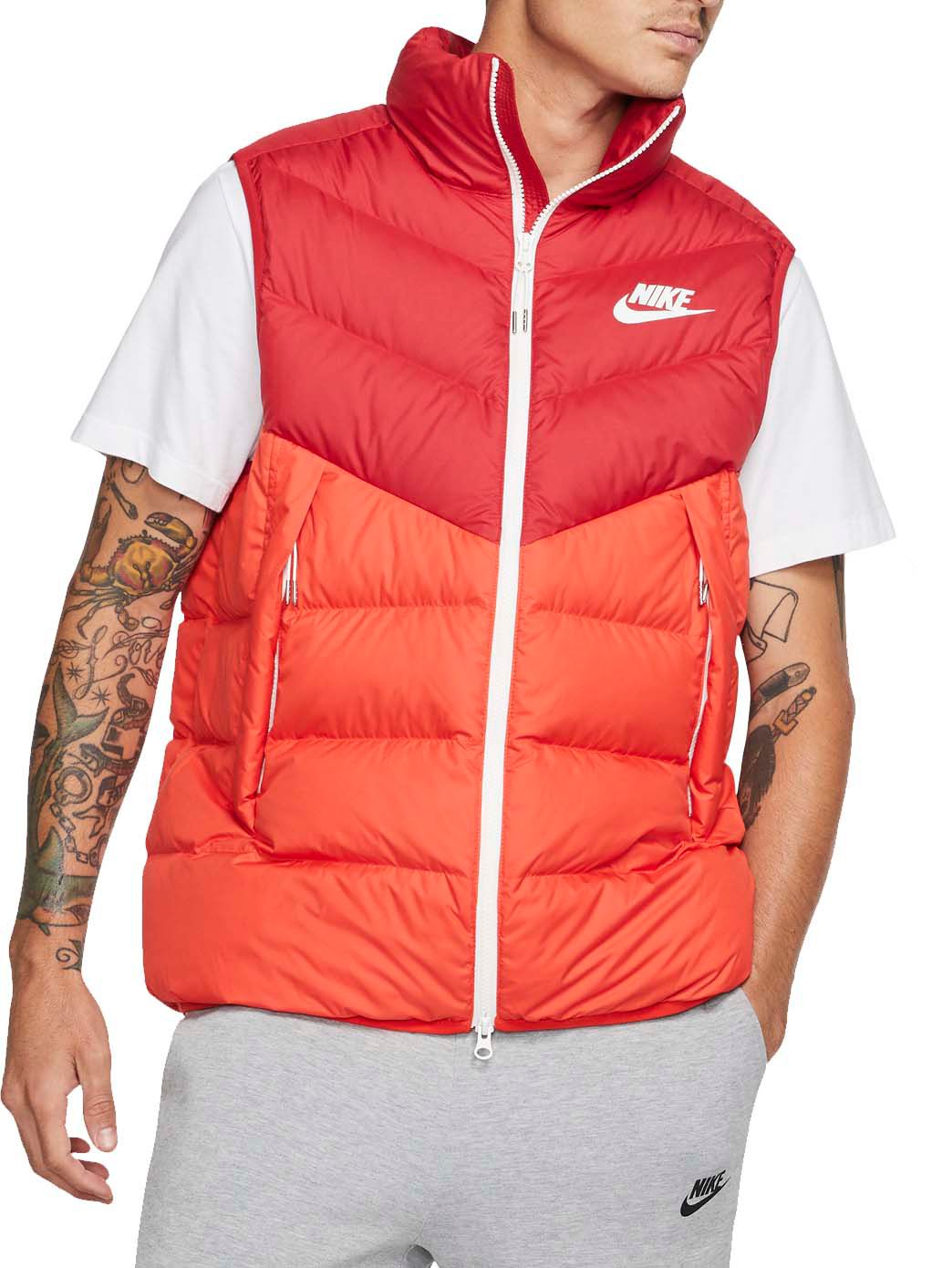 nike vest red