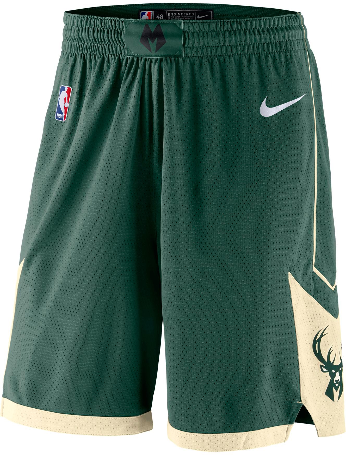 milwaukee bucks jersey short