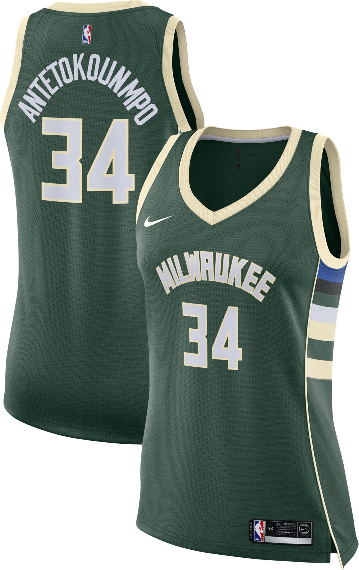 giannis antetokounmpo womens jersey