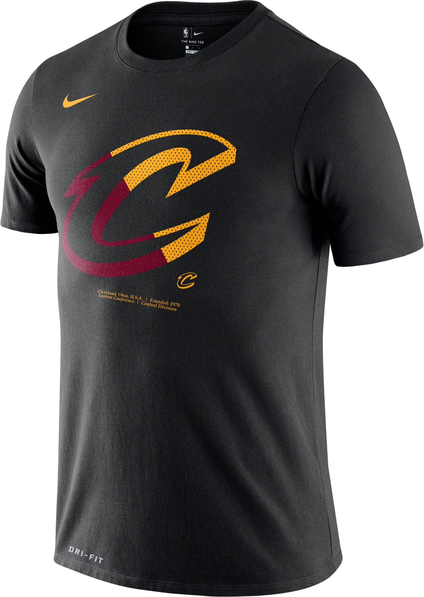 cleveland cavaliers dri fit shirt