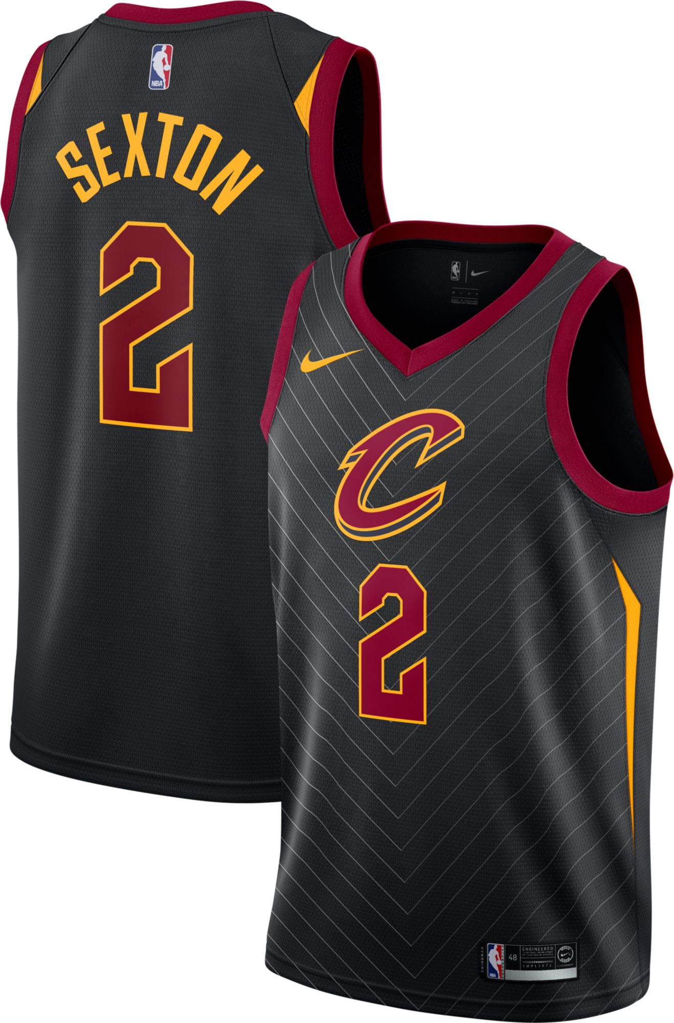 collin sexton cavs jersey