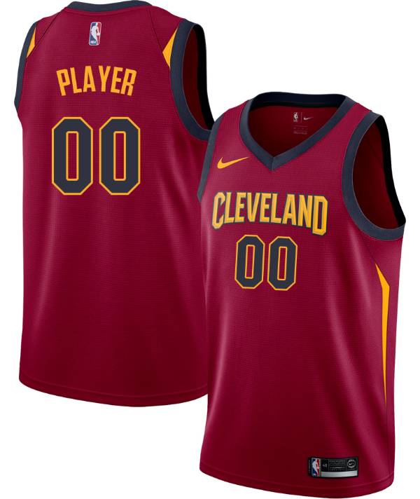 Nike Men's Full Roster Cleveland Cavaliers Red Dri-FIT Swingman Jersey