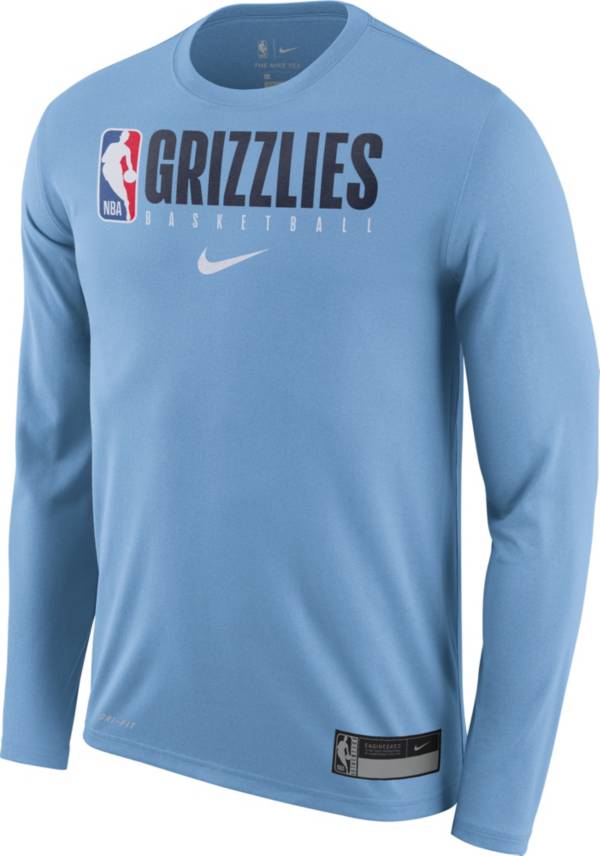 Nike Men's Memphis Grizzlies Dri-FIT Practice Long Sleeve T-Shirt