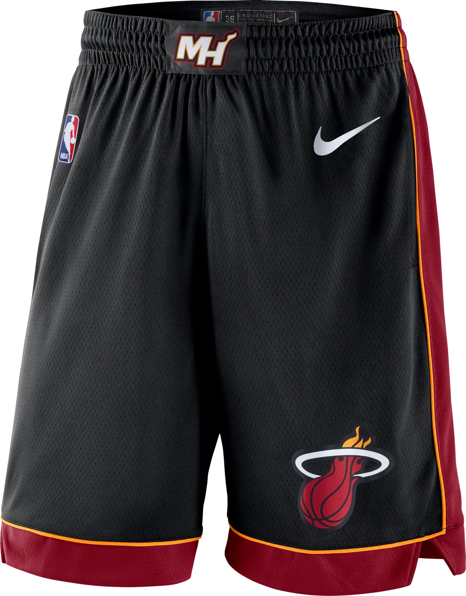 miami heat mens shorts