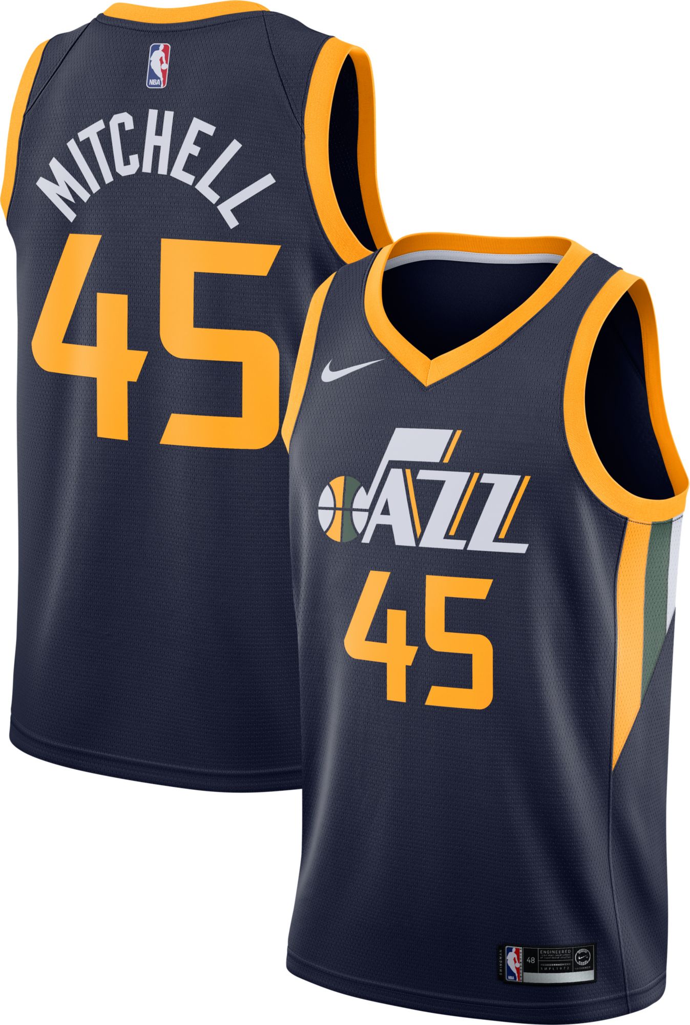 donovan mitchell utah jazz jersey