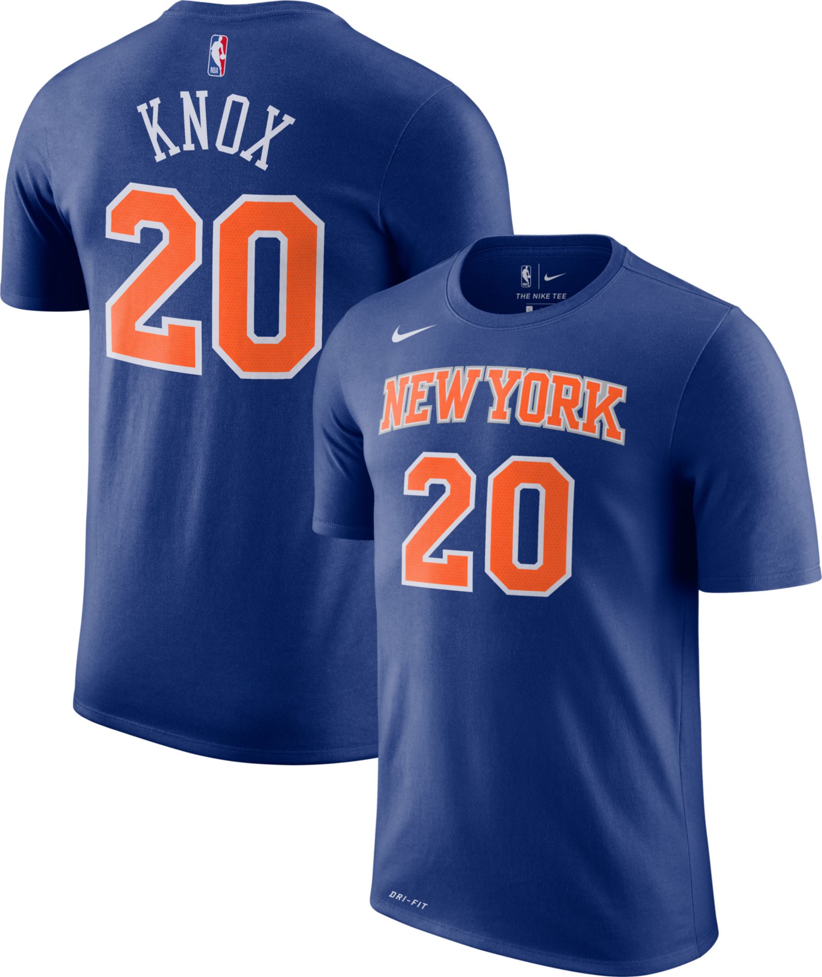 new york knicks blue jersey